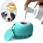 Silicone Pet Bath & Massage Glove for Dogs & Cats
