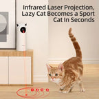 Automatic Smart Pet Laser Toy – Interactive Fun for Cats & Dogs