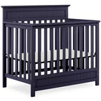 Harbor 4-in-1 Convertible Mini Crib – Navy