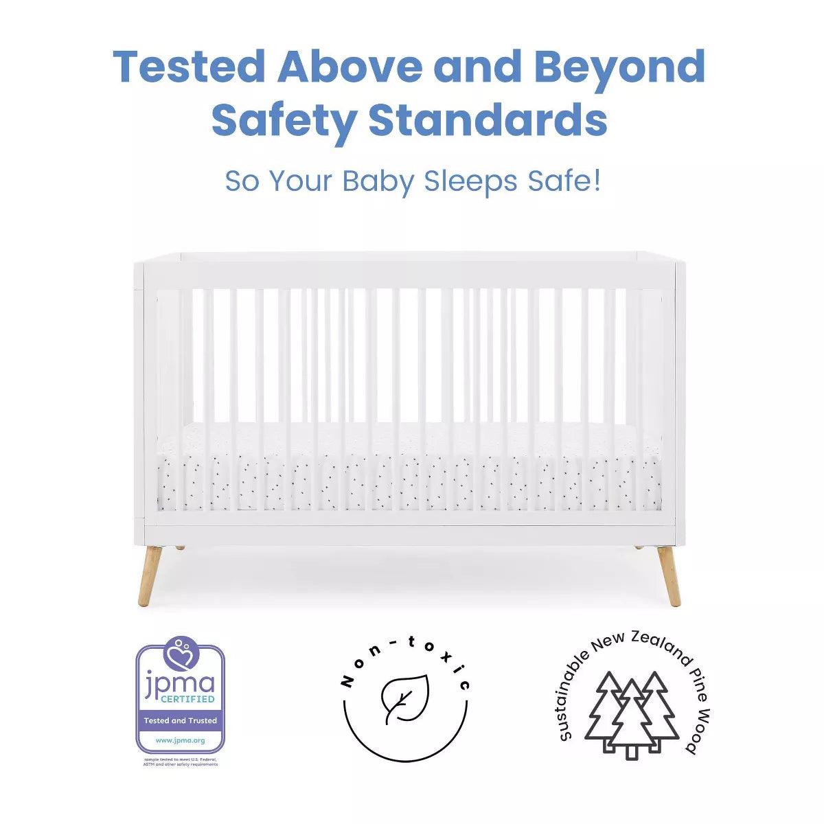 Delta Children Jordan 4-In-1 Convertible Crib