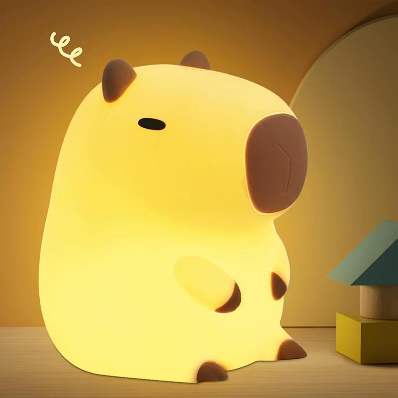 Dimmable Silicone Animal Night Light