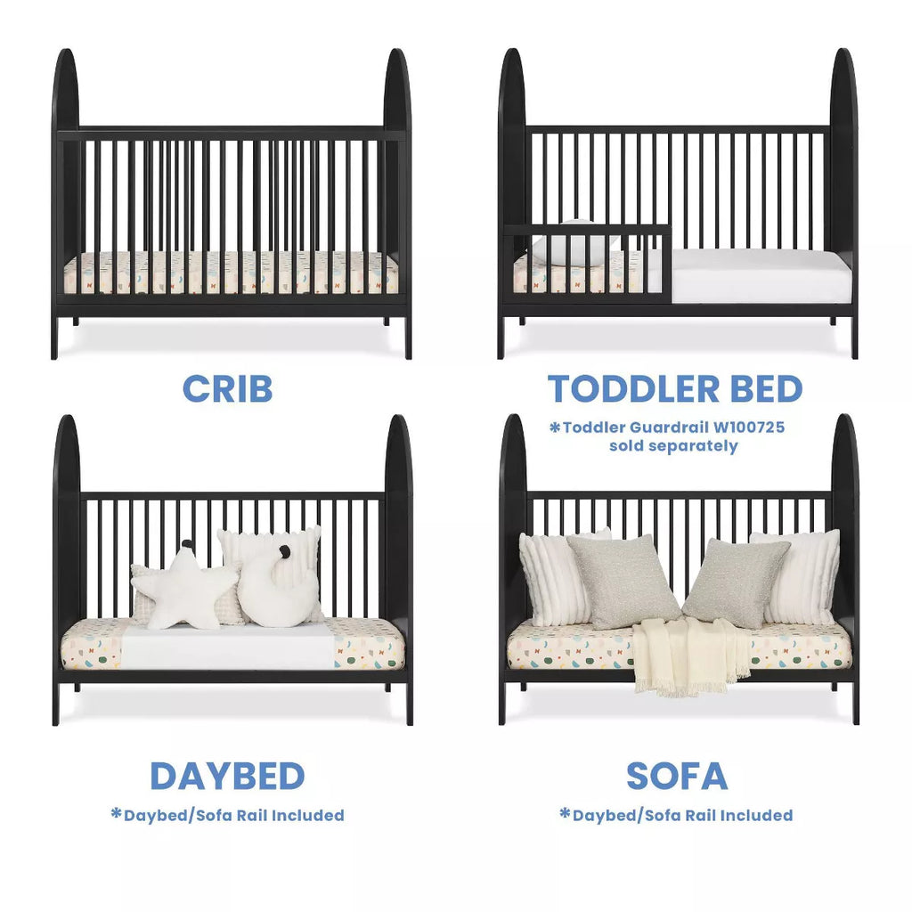 Delta Children Eloise 4-in-1 Convertible Crib – GREENGUARD Gold Certified