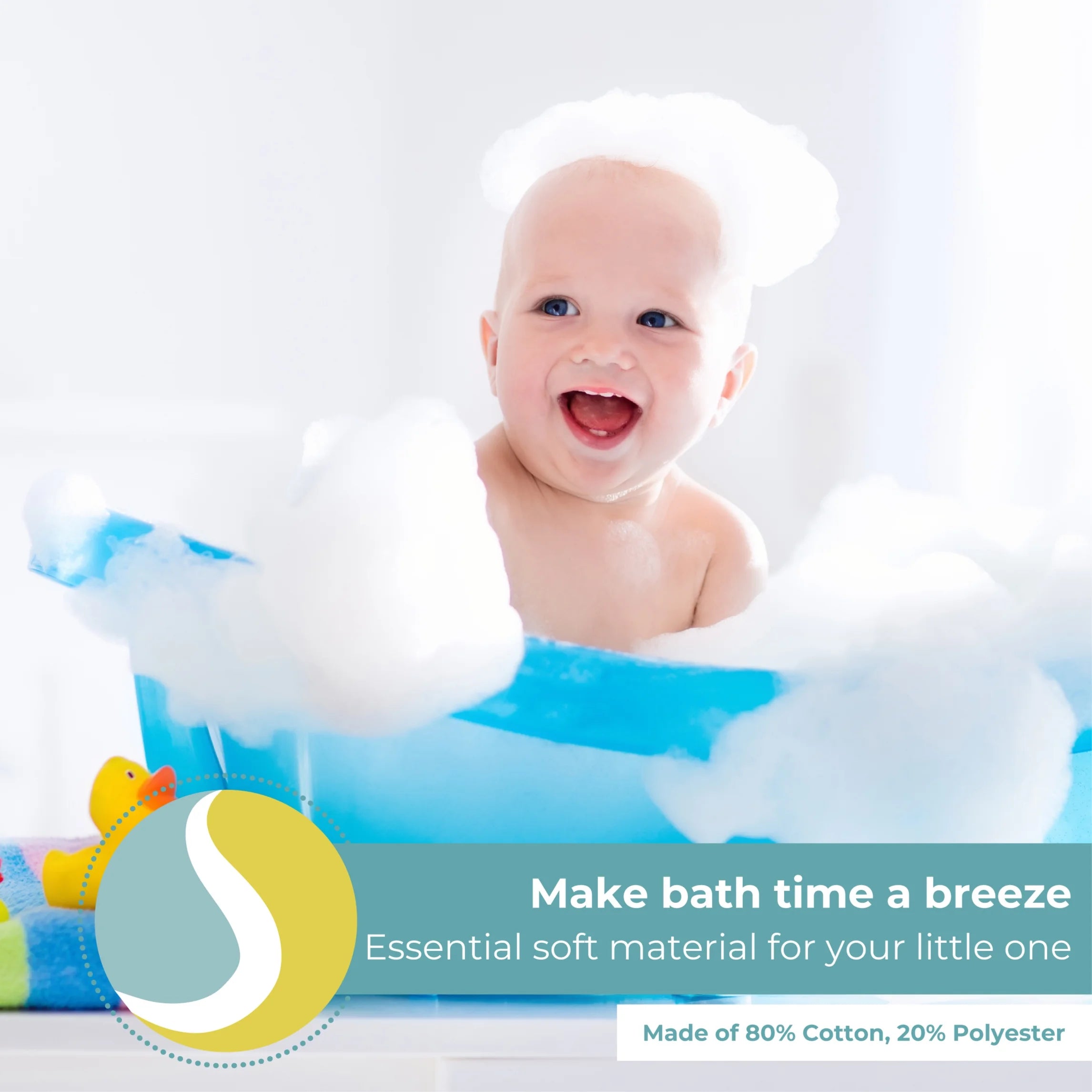3-Pack Hooded Baby Towels – Soft, Cozy & Everyday Ready