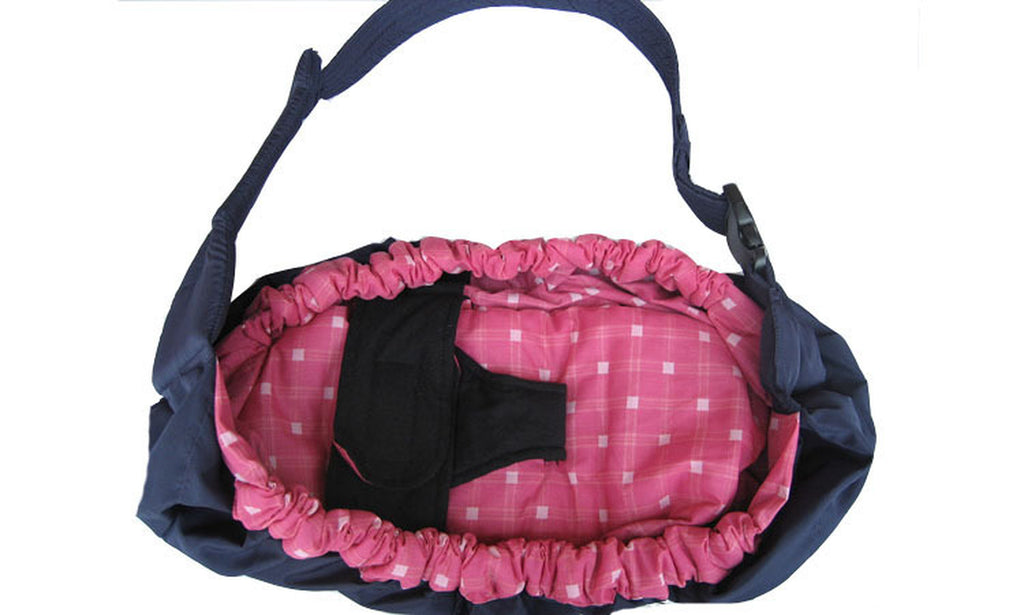 Newborn Baby Carrier – Soft Cotton Back Carrier & Feeding Bag for Babies