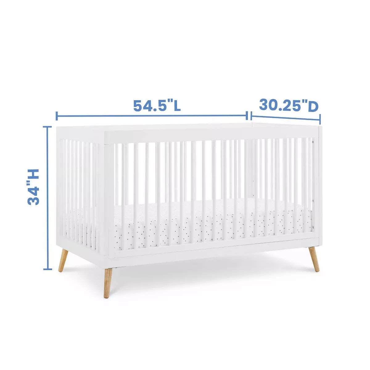 Delta Children Jordan 4-In-1 Convertible Crib