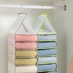 Hanging Closet Organizer – Multi-Layer Storage for Underwear, Pants & Clothes