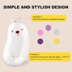 Rechargeable Electric Baby Nail File – Safe, Gentle, Stress-Free Trimming