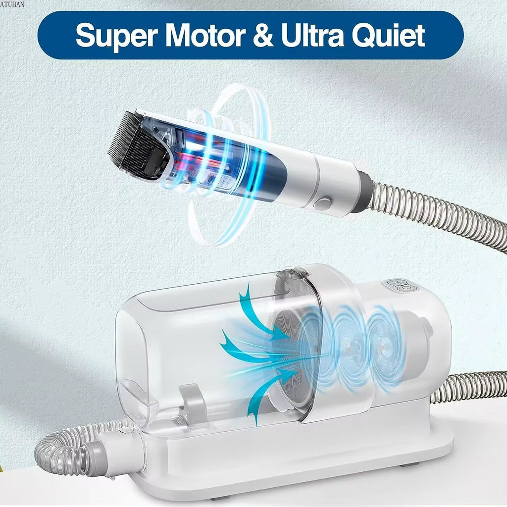 Pet Grooming Vacuum Kit – Effortless, Mess-Free Grooming at Home