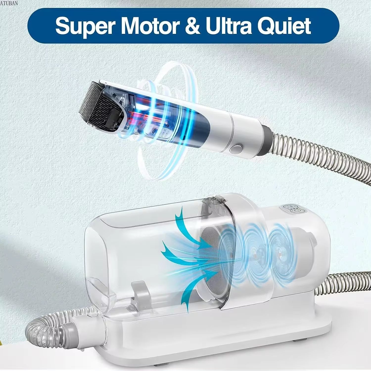 Pet Grooming Vacuum Kit – Effortless, Mess-Free Grooming at Home