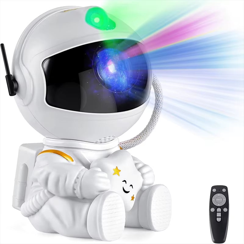 Astronaut Galaxy Projector Night Light – Starry Sky Lamp