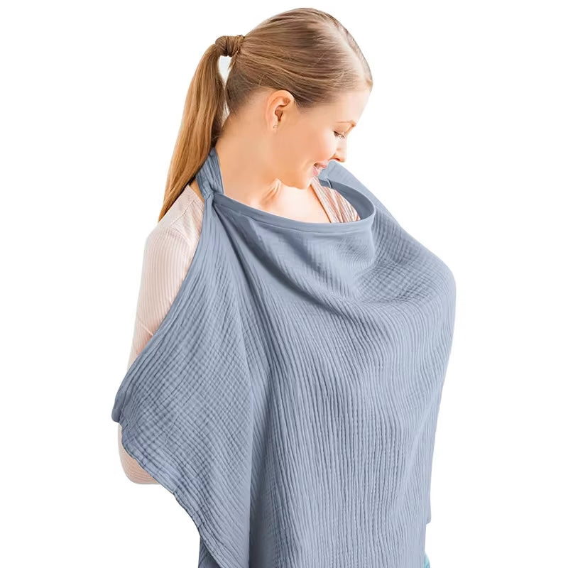 Breathable Nursing Cover – Anti-Exposure Shawl