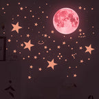 Glow-in-the-Dark Stars & Earth Wall Stickers