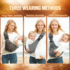 All-in-One Adjustable Baby Carrier Wrap – Comfortable, Hands-Free Sling for Infants & Toddlers