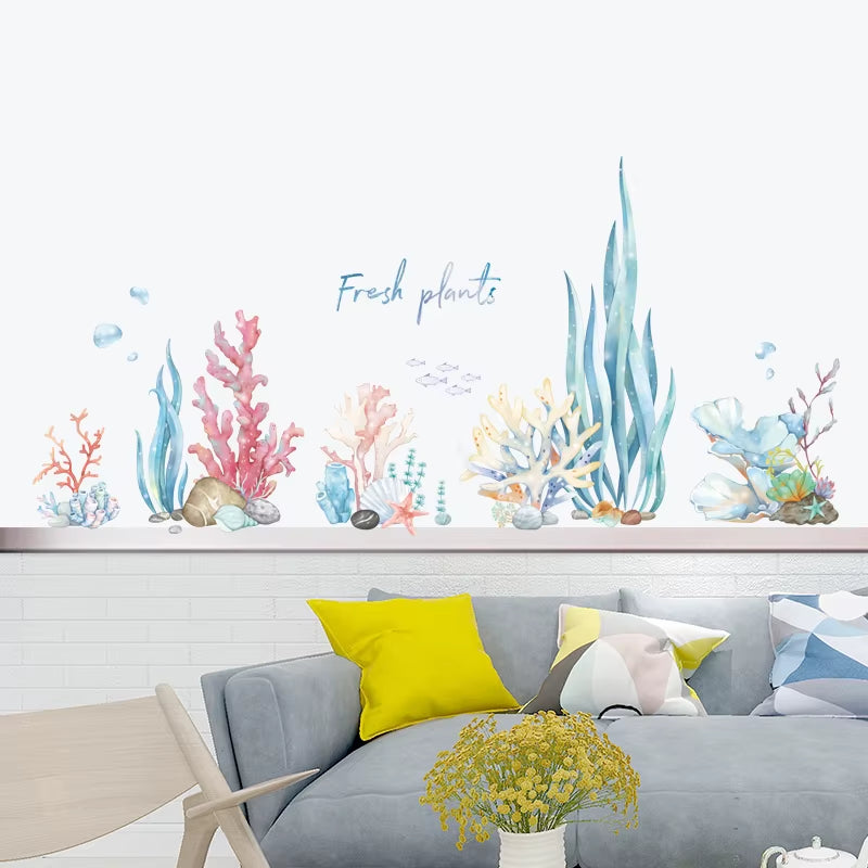 Dreamland Whale Wall Stickers – Waterproof Nursery Décor