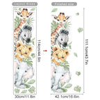 Cute Jungle Animal Wall Stickers