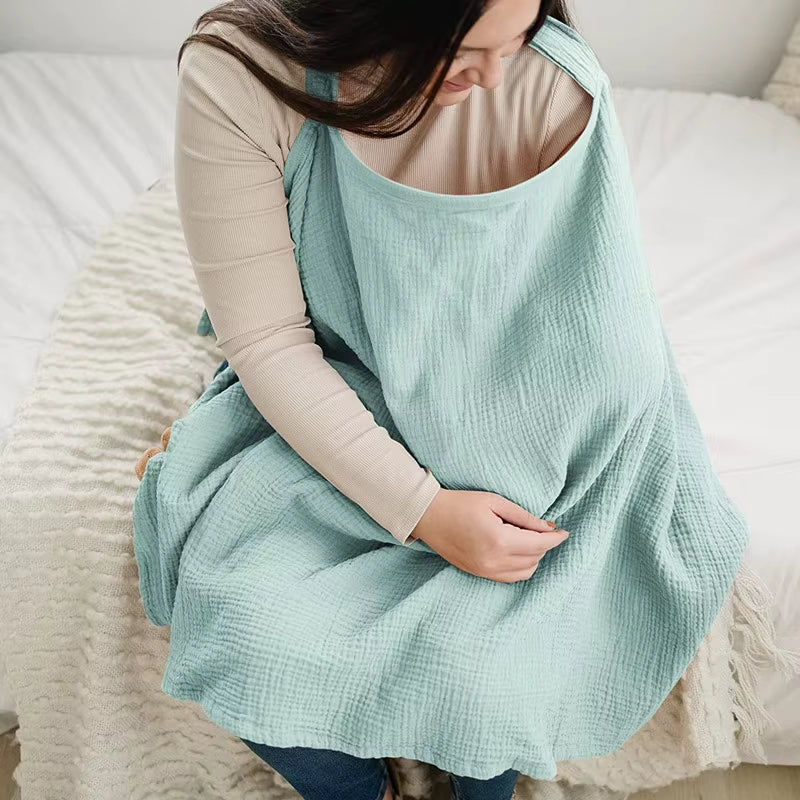 Breathable Nursing Cover – Anti-Exposure Shawl