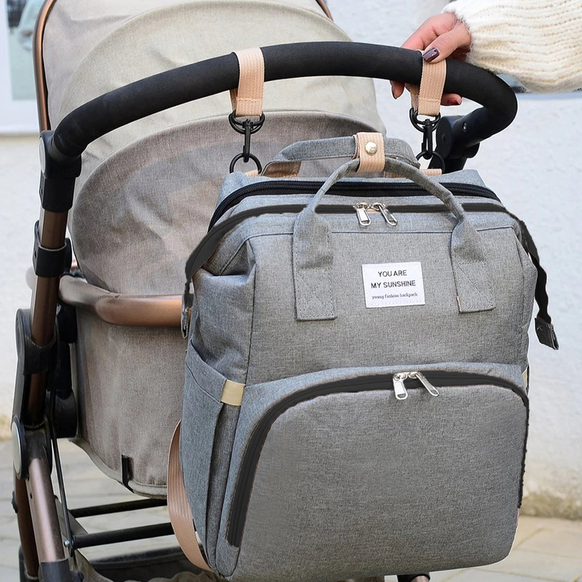 Mommy-Go Portable Crib Backpack