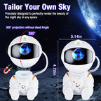 Astronaut Galaxy Projector Night Light – Starry Sky Lamp