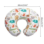 Cute U-Shaped Nursing Pillow Cover – Soft, Removable & Easy-Clean