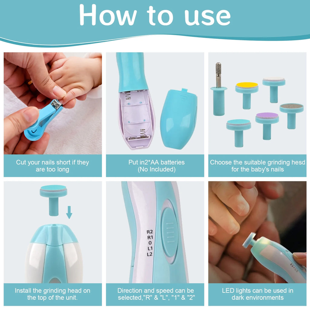 Complete Baby Grooming & Healthcare Kit – Safe, Gentle, Parent-Approved