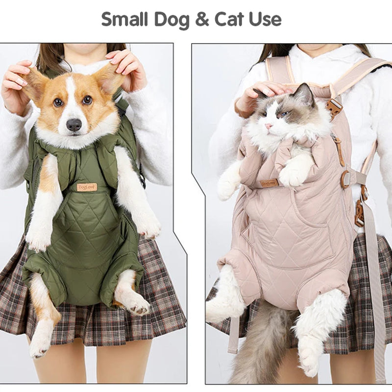 Winter Pet Carrier Backpack – Comfort Meets Convenience