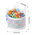 Kids Bath Toy Organizer – Large Mesh Storage Bag, Hanging Shower Caddy