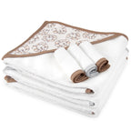 6-Piece Hooded Baby Towel & Washcloth Set – Soft, Cozy & Adorably Fun