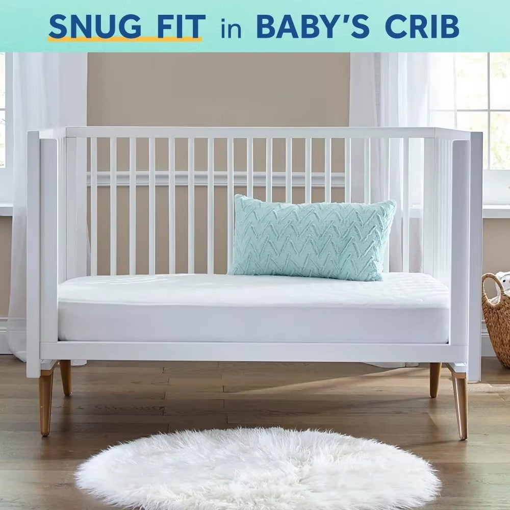 Ultra-Premium 2-Stage Baby Mattress – Waterproof, Extra Firm, 204 Coils