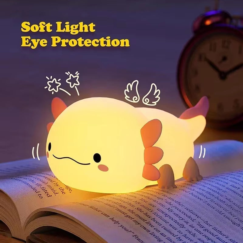 Dimmable Silicone Animal Night Light