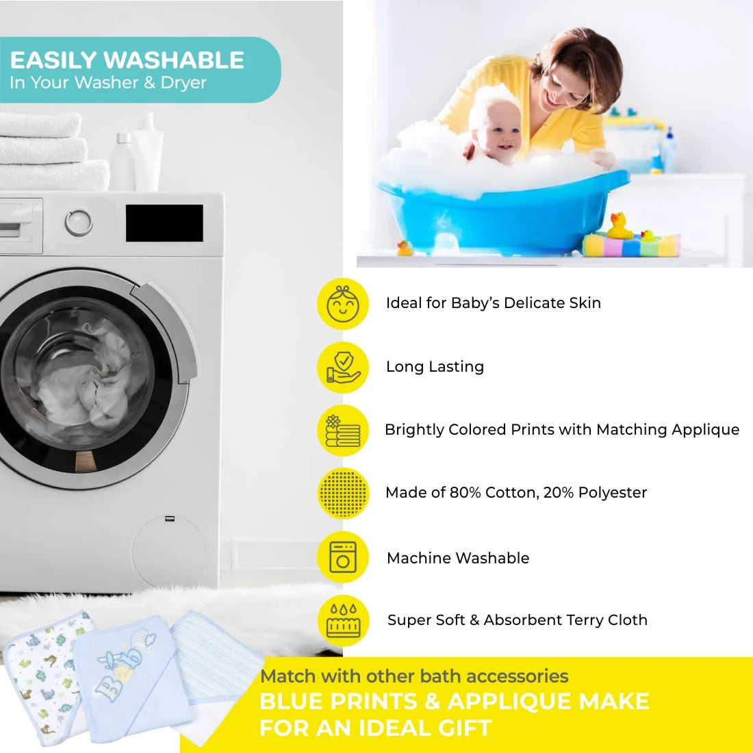 23-Piece Baby Bath Gift Set – Soft, Complete & Ready to Use
