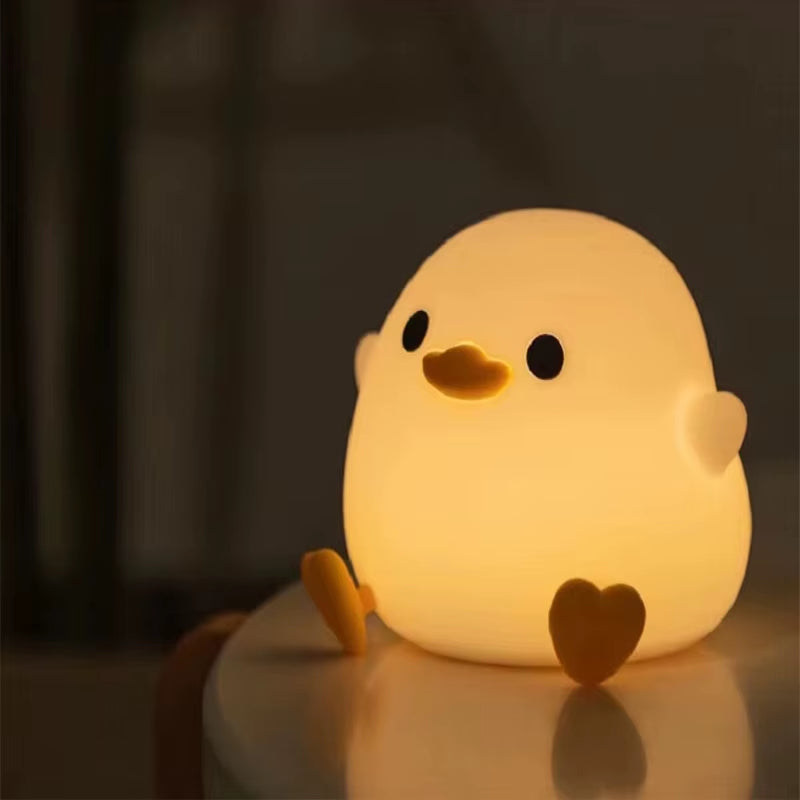 Dimmable Silicone Animal Night Light