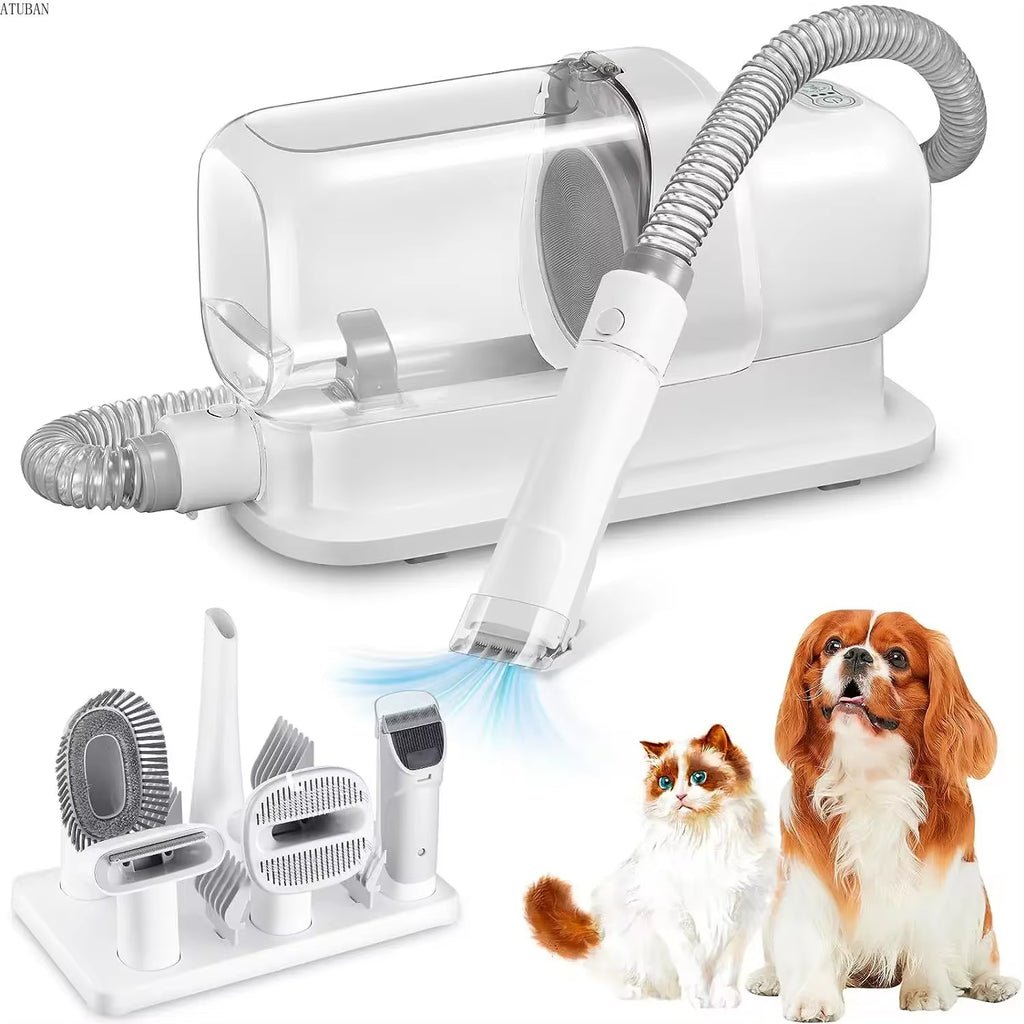 Pet Grooming Vacuum Kit – Effortless, Mess-Free Grooming at Home
