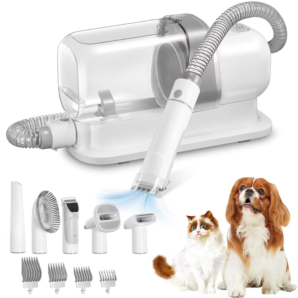 Pet Grooming Vacuum Kit – Effortless, Mess-Free Grooming at Home