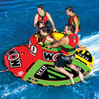 WOW Watersports UTO Starship up to 5 Person Towable with outside Deck