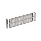 Drawer Divider Adjustable Length from 28 to 53.5 Cm, Kitchen Storage, Organiser, Plastic, Clear,