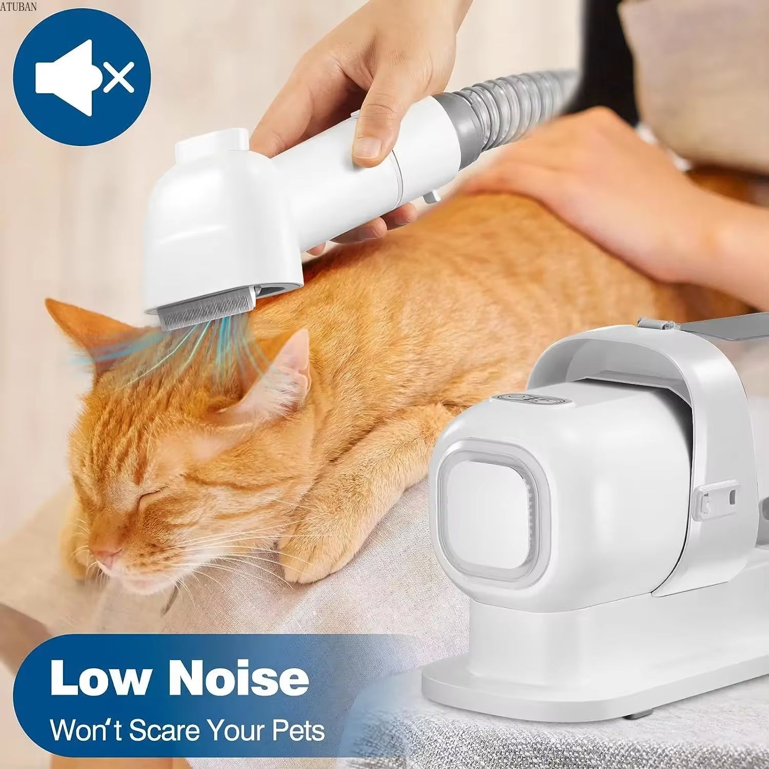 Pet Grooming Vacuum Kit – Effortless, Mess-Free Grooming at Home