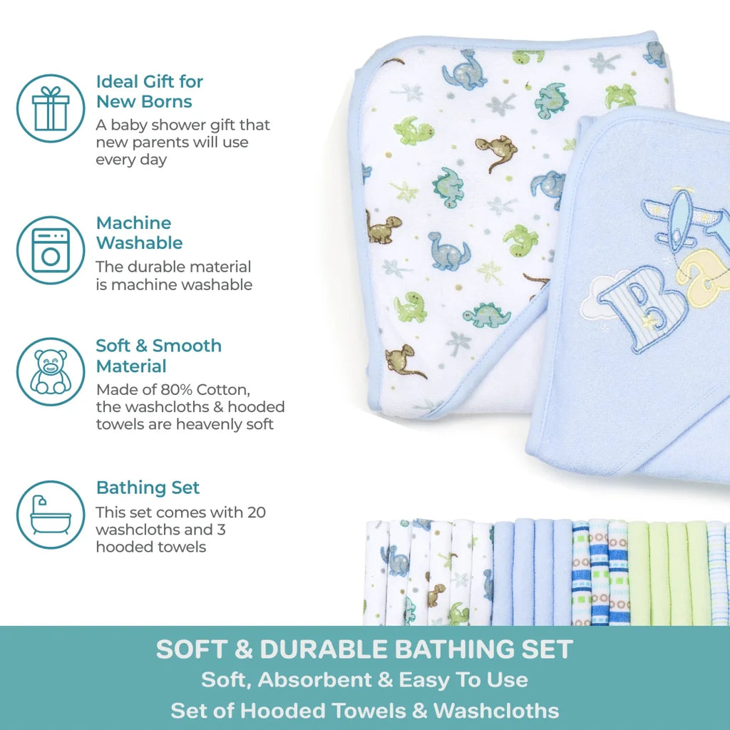 23-Piece Baby Bath Gift Set – Soft, Complete & Ready to Use