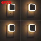 1–8 Pack Plug-In Night Lights – Soft White for Nursery, Kids & Pet Spaces