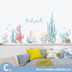 Dreamland Whale Wall Stickers – Waterproof Nursery Décor