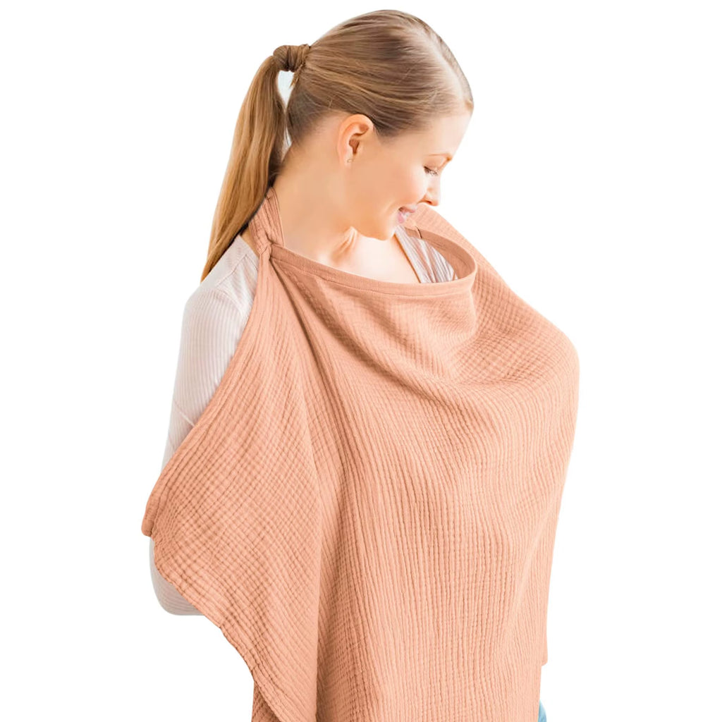 Breathable Nursing Cover – Anti-Exposure Shawl
