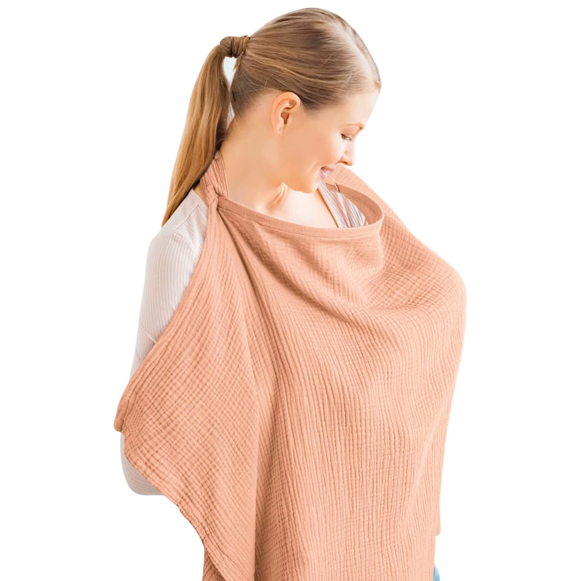 Breathable Nursing Cover – Anti-Exposure Shawl