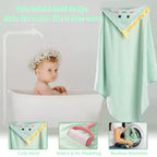 2-Pack Hooded Baby Towels – Soft, Cozy & Grow-With-Me Size (32x32”)