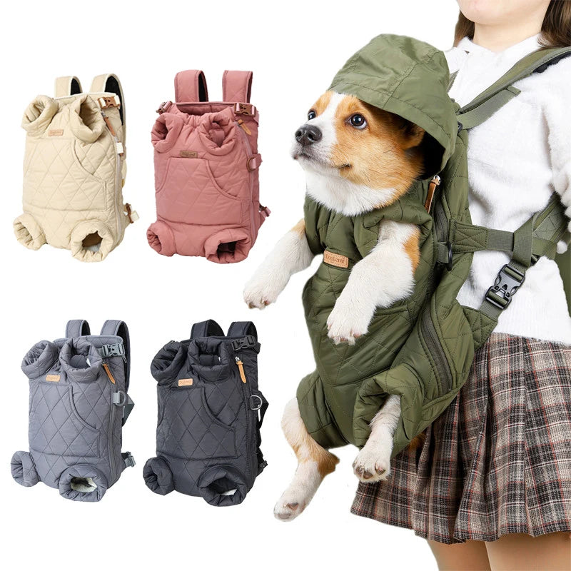 Winter Pet Carrier Backpack – Comfort Meets Convenience
