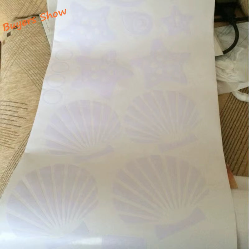 Beach Themed Room Decor - Set of 30 Fancy Sea Beach Shell Wall Decals , Vinyl Sea Shell Wall Stickers 