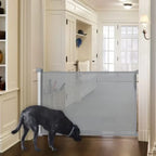 Adjustable Safety Gate – Retractable Mesh for Babies & Pets