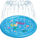 3-in-1 Kids Water Play Mat – Sprinkler, Splash Pad & Baby Pool for Toddlers 1-5 Years