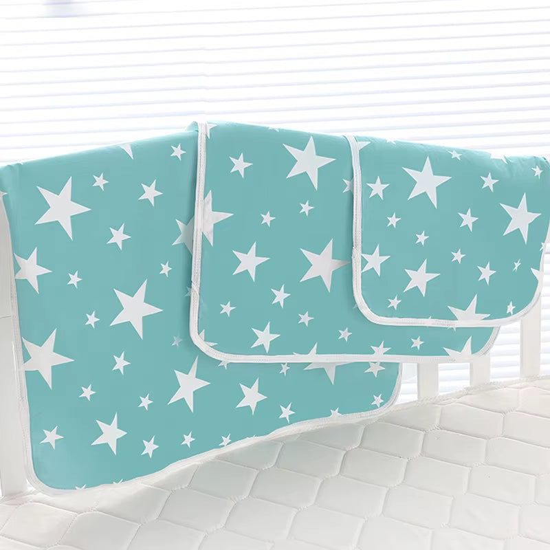 35X45Cm Baby Reusable Mattress Waterproof Diapering Changing Pads Cotton Washable Newborn Mattress Baby Changing Mat