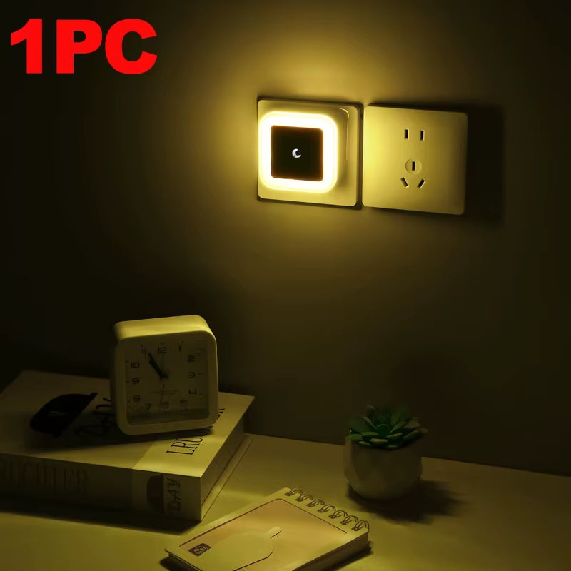 1–8 Pack Plug-In Night Lights – Soft White for Nursery, Kids & Pet Spaces