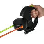 3M Retractable Dual Dog Leash with LED Light – Tangle-Free, 360° Swivel for Small Dogs