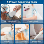 Pet Grooming Vacuum Kit – Effortless, Mess-Free Grooming at Home